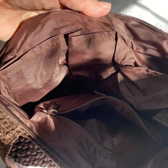 The Sak Woven Brown Shoulder Bag - Picture 13 of 16